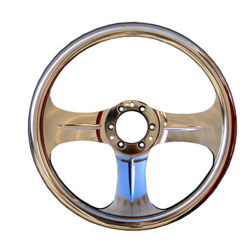Mercedes  Hot Rod Deluxe Cotton Full Wrap Billet Steering Wheel - SW-COTTON