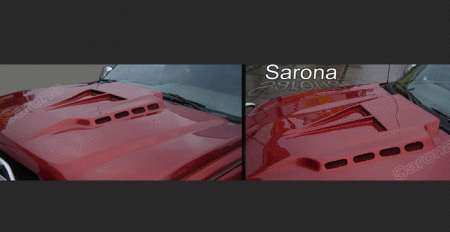 Mercedes  Universal Sarona Hood Scoop - UV-003-HS