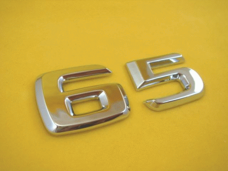 Mercedes  65 Trunk Emblem